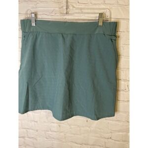 Cool Skort Womens Size XL Athletic Golf Skirt Shorts Green